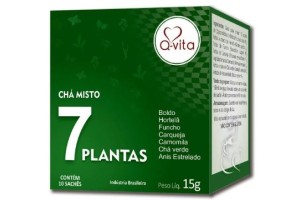 CHÁ 7 PLANTAS SACHE - Q-VITA