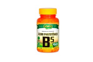 Vitamina B5 Ácido Pantotênico 60 Cápsulas - Unilife