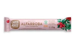 BARRA DE ALFARROBA COM CRANBERRY - CAROB HOUSE