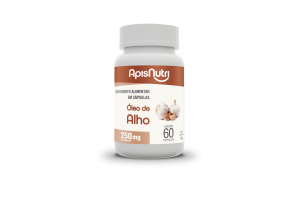 Óleo de Alho 380mg 60 Cápsulas - Apisnutri