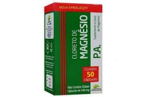 Cloreto de Magnésio 500mg 50 Cápsulas - Medinal