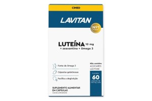 Lavitan Luteína 750mg 60 Cápsulas - Cimed