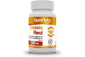 Geleia Real 500mg 60 Cápsulas -  Apisnutri